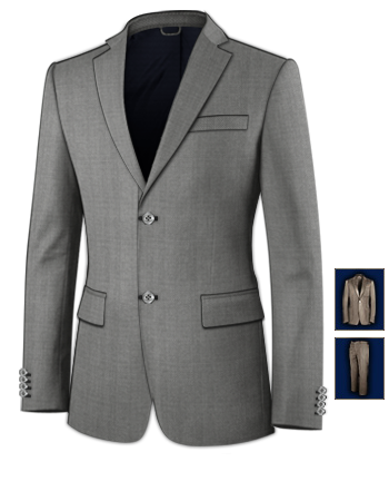Boutique Costume Italien Homme A Paris with 2 Buttons, Single Breasted
